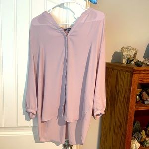Lavender business shirt, NYDJ